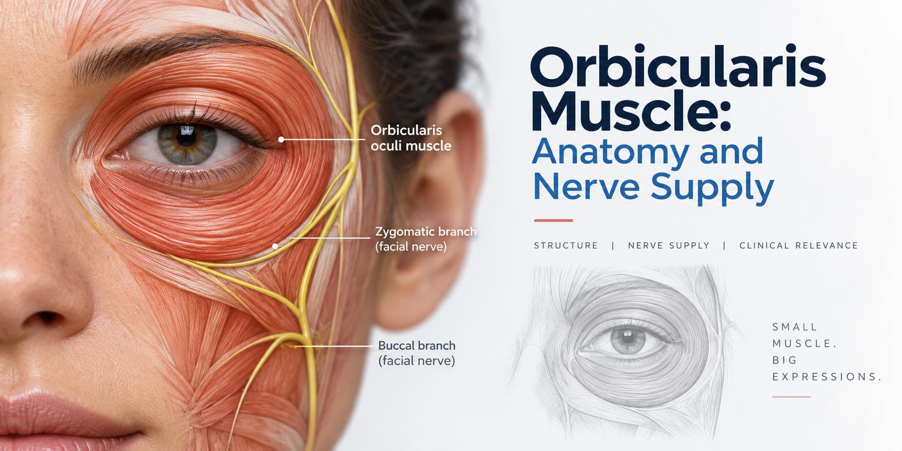 Orbicularis Muscle: Anatomy and Nerve Supply