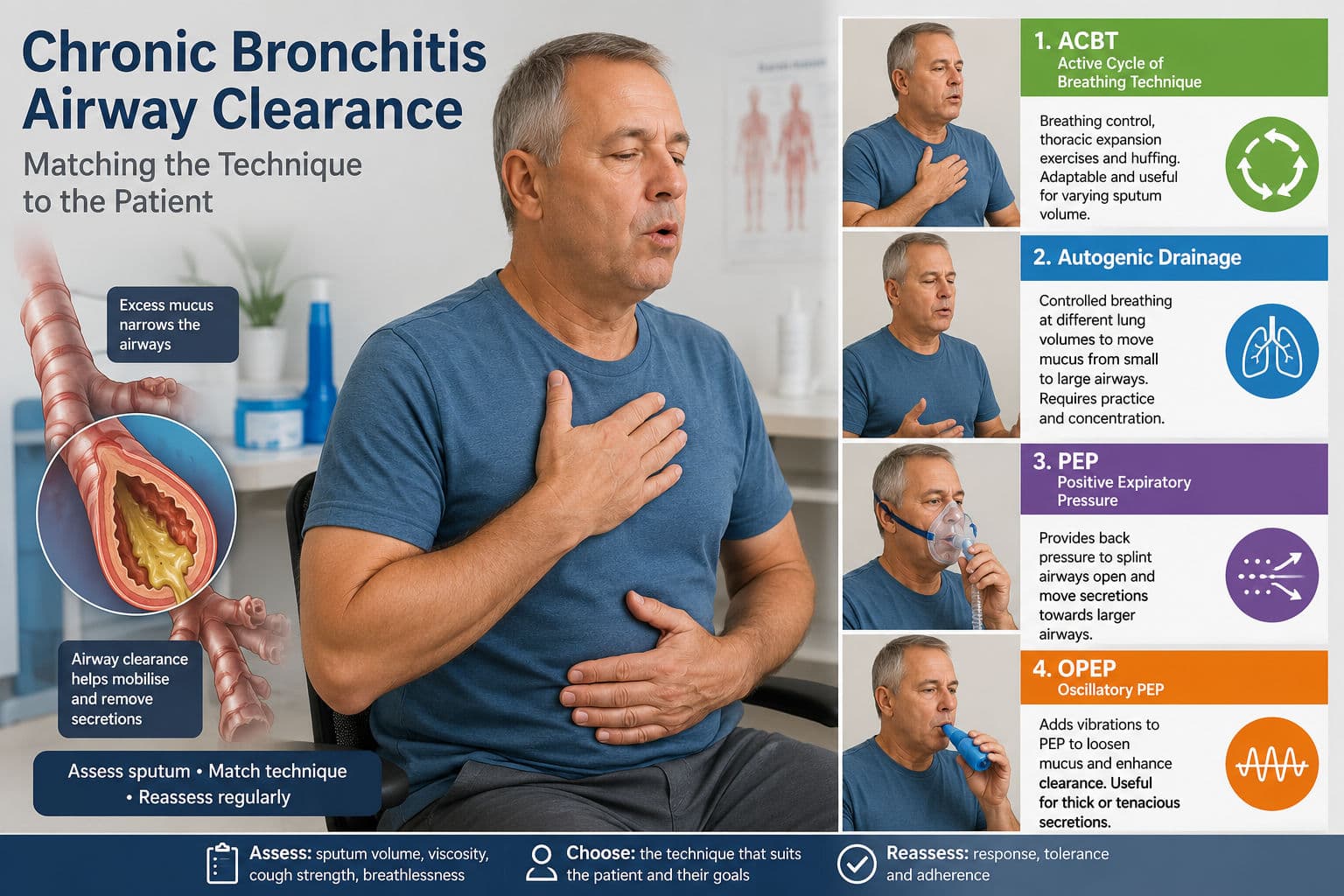Chronic Bronchitis Airway Clearance: Which Technique Should You Choose?