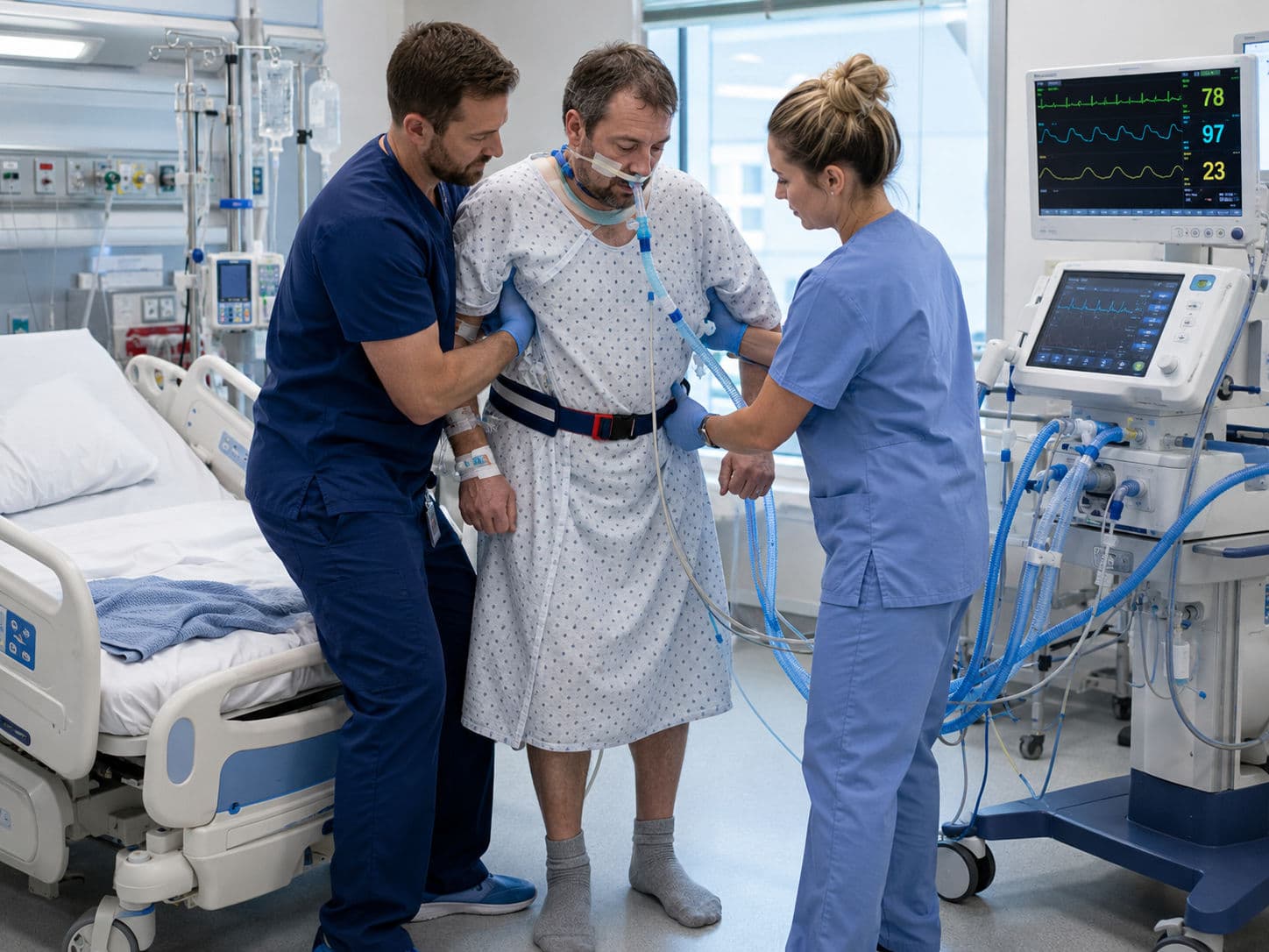ICU Mobilisation: Evidence, Safety Screening and Progression Criteria