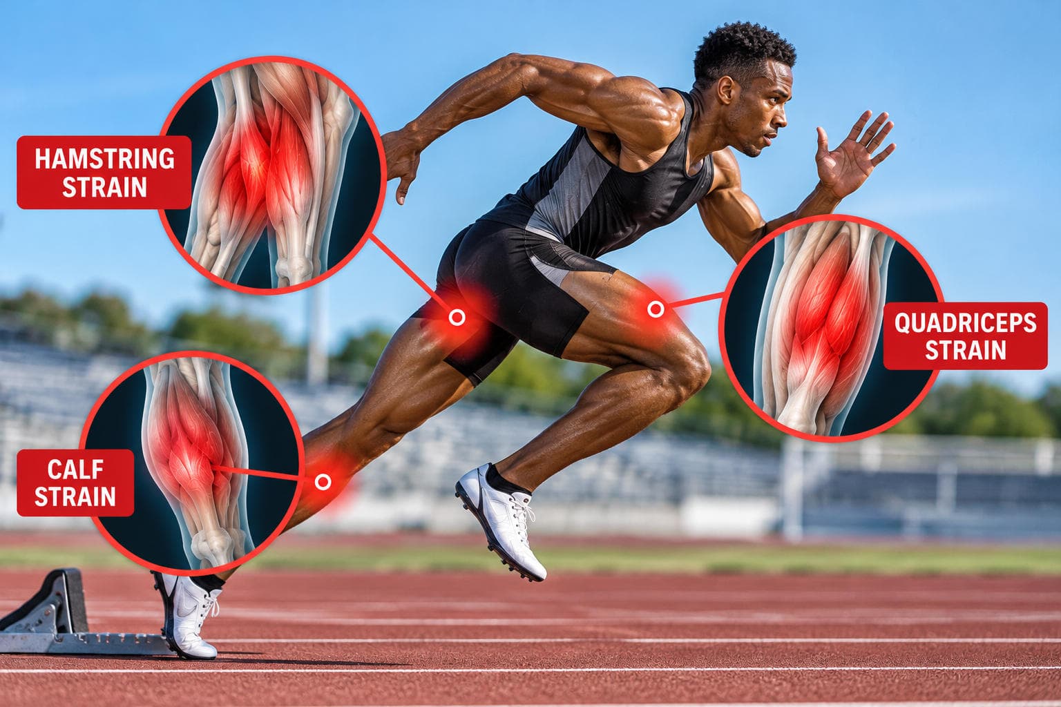 Track and Field Injuries: Hamstring, Quadriceps and Calf Strains