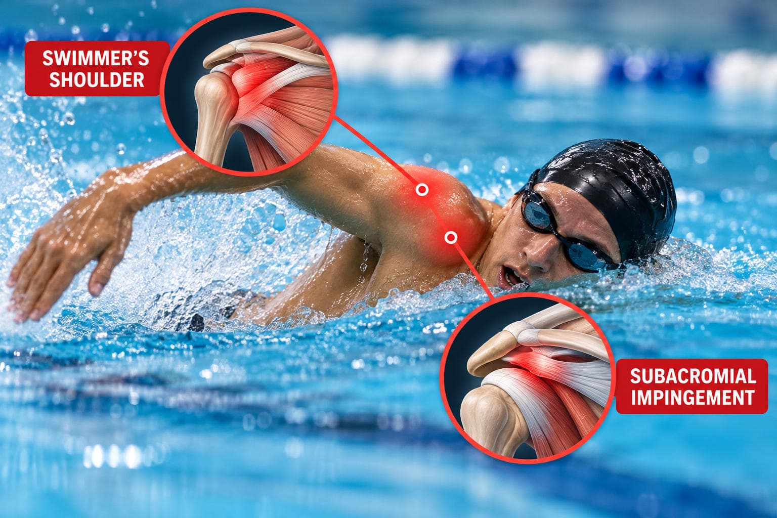 Swimming Injuries: Swimmer's Shoulder and Subacromial Pain